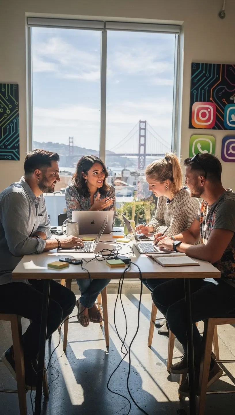 Diagram highlighting key software features explained in plain language for everyday users.